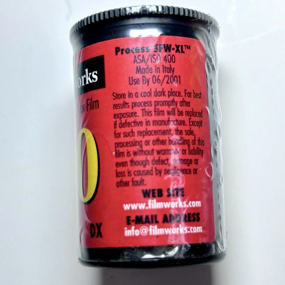 3 Seattle Film Works 35mm 20 Exposures Color ISO 400 200 Film ROLL SEALED